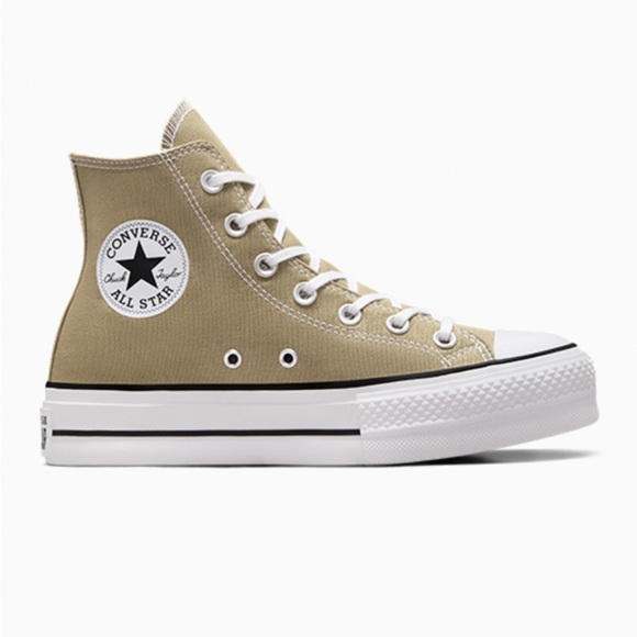 Converse Chuck Taylor All Star Lift Platform Women’s 9 Mossy Sloth NEW - Picture 1 of 1